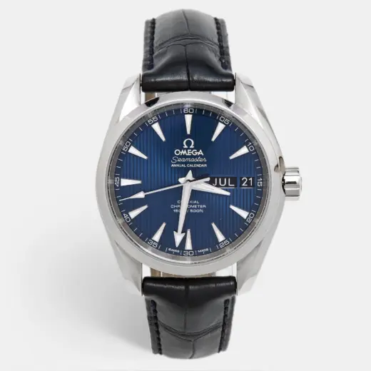 Omega Seamaster Aqua Terra | Co-Axial | Blue Alligator | Steel 38.5mm