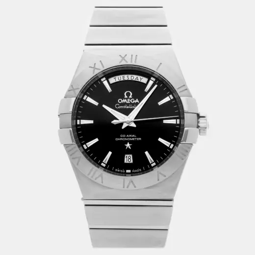 Omega Constellation Day-Date | Automatic | Steel | Black Dial 38mm