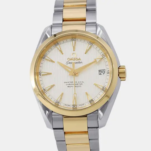 Omega Seamaster Aqua Terra | White Dial | 18k Yellow Gold | 231.20.39.21.02.002