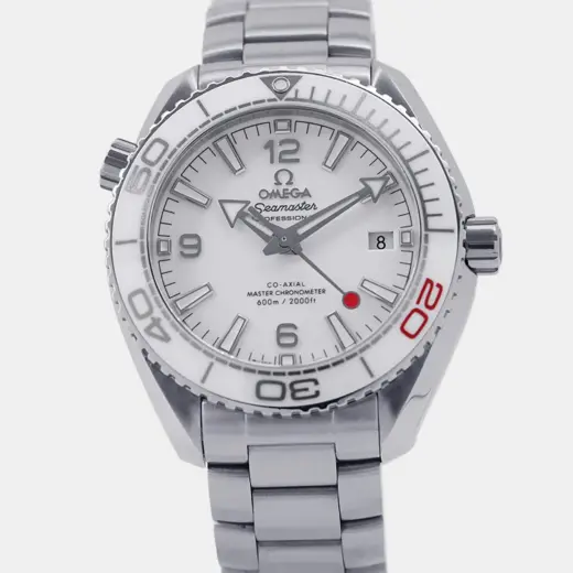 Omega Seamaster Planet Ocean | Tokyo Olympics 2020 | White Dial | 522.33.40.20.04.001