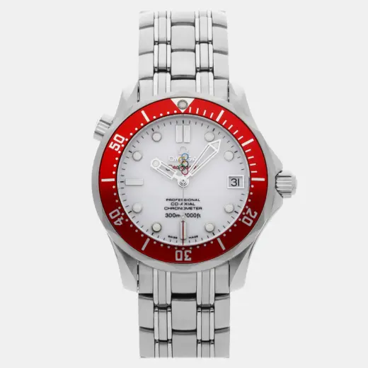 Omega Seamaster Diver 300M | 212.30.36.20.04.001 | Olympic Vancouver 2010 LE | SS White Dial