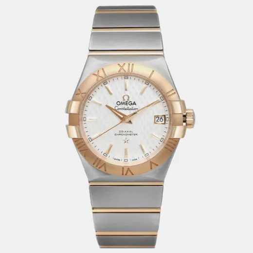 Omega Constellation 35mm | Automatic | 18K Gold & Steel | Silver Dial | 123.20.35.20.02.006