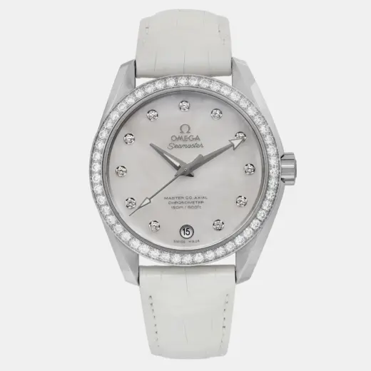 Omega Seamaster Aqua Terra | Diamond | Steel | 231.18.39.21.55.001 | White Dial | Lady 38mm