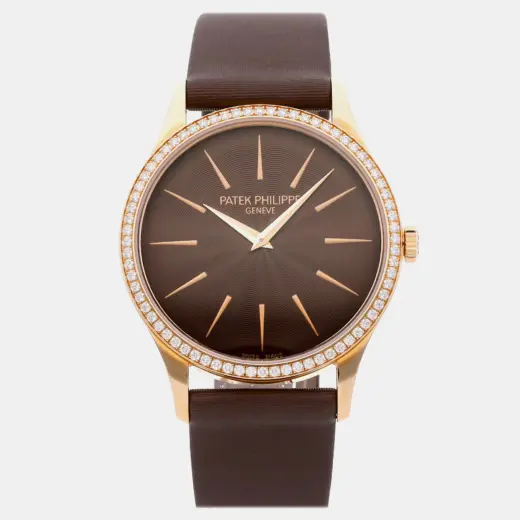 Patek Philippe Calatrava 4897R-001 | Manual | 18K Rose Gold | Brown Dial