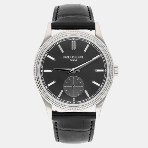 Patek Philippe Calatrava 6119G-001 | Manual-wind | 18k WG | Black Dial