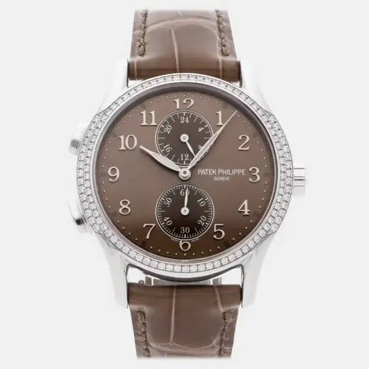 Patek Philippe Calatrava 7134G-001 | White Gold | Brown Dial