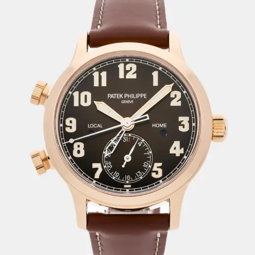Patek Philippe Calatrava 7234R-001 | Pilot | 18k Rose Gold | Black Dial