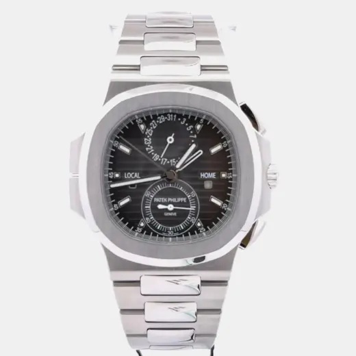 Patek Philippe Nautilus 5990/1A-001 | Travel Time Chronograph | Steel Grey Dial
