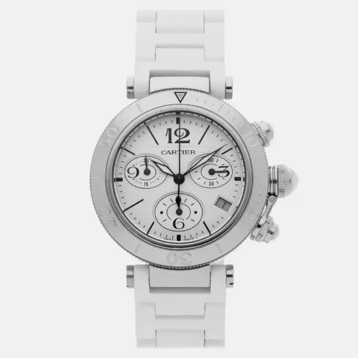 Pasha de Cartier Seatimer Chronograph | Steel 37mm | W3140005