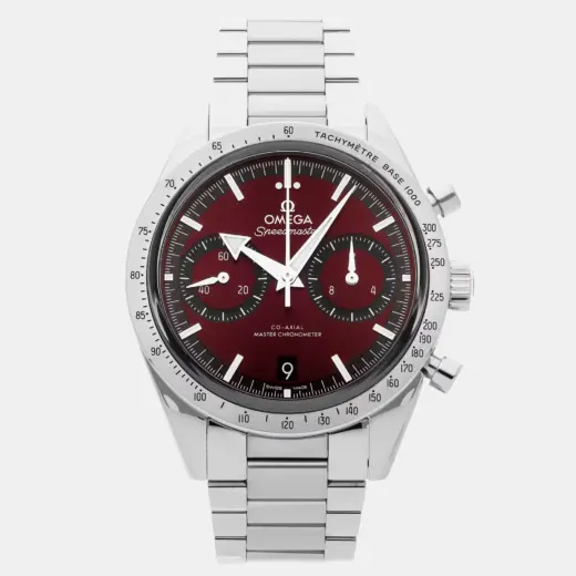 Omega Speedmaster ’57 Chronograph | Steel Burgundy Dial | 332.10.41.51.11.001