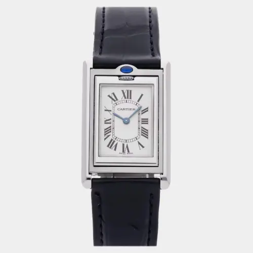 Cartier Tank W1011258 Silver Dial