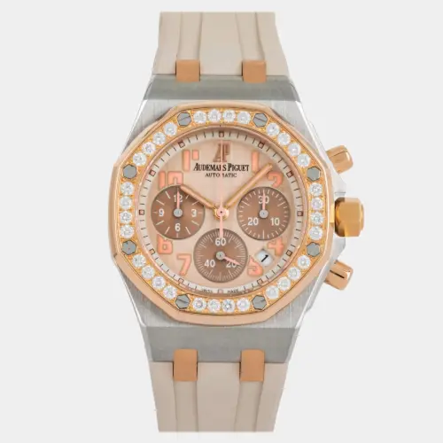 Audemars Piguet Royal Oak Offshore ChronoSuede 26113SR 37 mm Diamond Dial