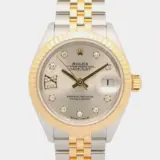Rolex Datejust 279173G 28 mm Silver Dial