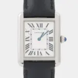Cartier Tank CRWSTA0030 24.4 mm Silver Dial