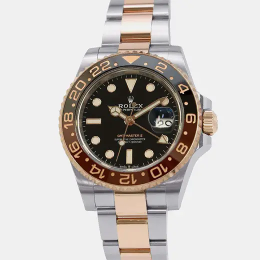رولكس GMT-Master II 126711CHNR رولكس GMT-Master II 126711CHNR 'Root Beer' Everose Rolesor على أويستر