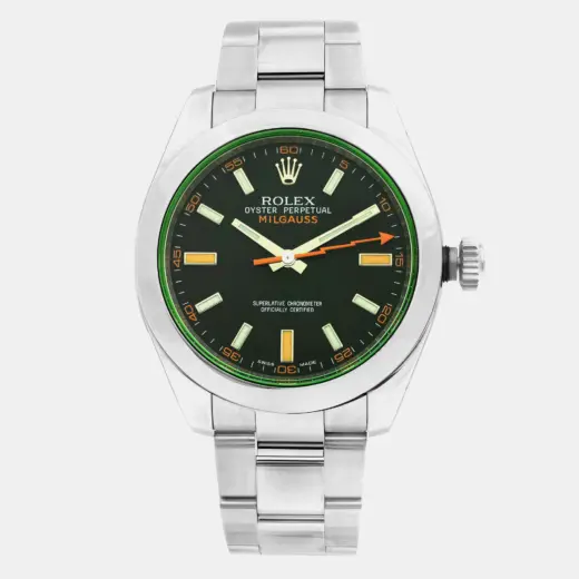 Rolex Milgauss 116400GV | Green Tinted | Glace Verte Anti-Magnetic