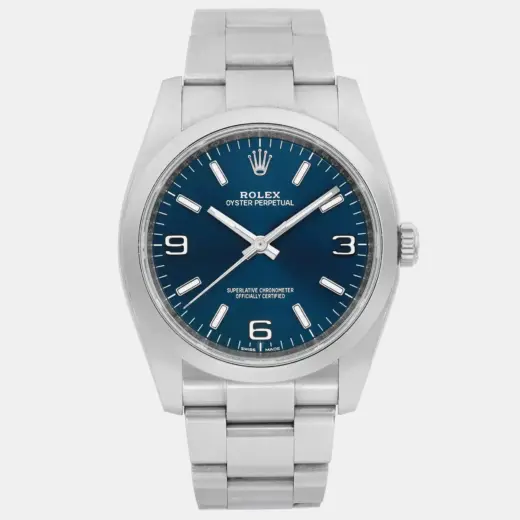 Rolex Oyster Perpetual 36 116000 in Oystersteel with Blue Dial