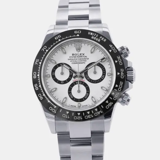 Rolex Cosmograph Daytona 116500LN White Dial Oystersteel