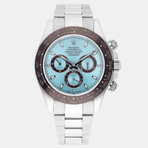 Rolex Cosmograph Daytona 116506 Platinum Ice Blue Dial Ceramic Bezel