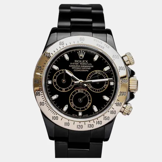Rolex Cosmograph Daytona 116523 18k Yellow Gold & Steel Black Dial