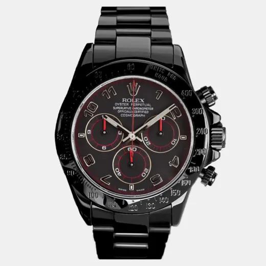 Rolex Cosmograph Daytona 116523 Black PVD Coated Steel, Black Dial