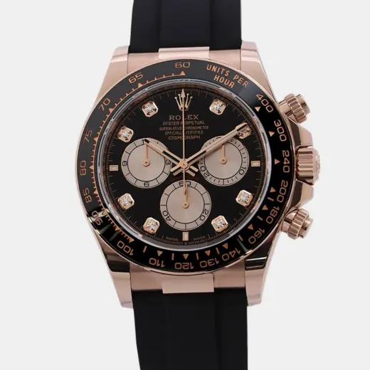 Rolex Cosmograph Daytona 126515 Rose Gold Black Dial