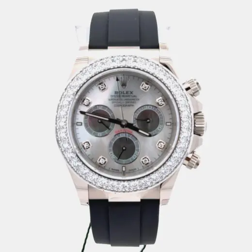 Rolex Cosmograph Daytona 126589 18k White Gold Silver Dial