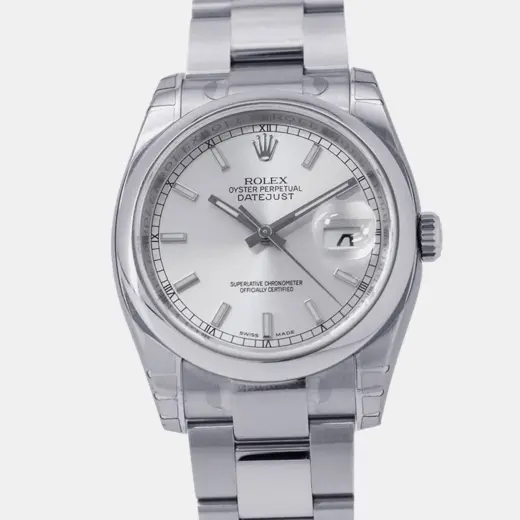 Rolex Datejust 36 116200 Silver Dial Stainless Steel