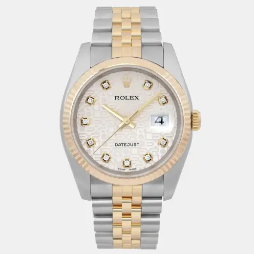 Rolex Datejust 36 116233 Silver Dial Oystersteel & Gold