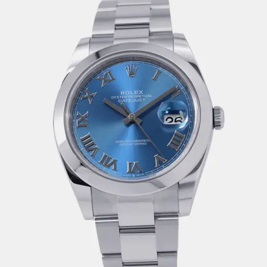 Rolex Datejust 41 126300 Blue Dial in Steel