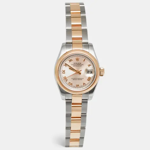 Rolex Datejust 26 179161 Pink Rose Dial Everose Gold Oystersteel