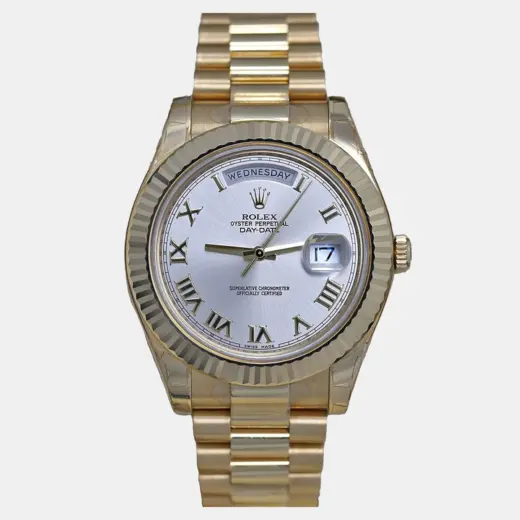 Rolex Day-Date II 41 218238 in 18k Yellow Gold on President Bracelet