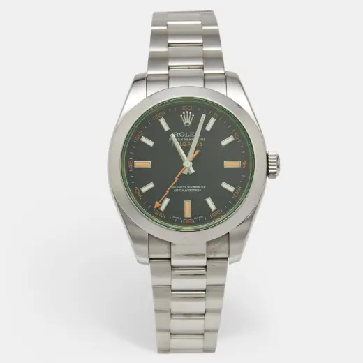 Rolex Milgauss M116400GV Discontinued Anti-Magnetic Black Dial