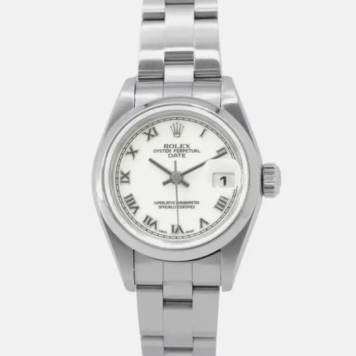 Rolex Oyster Perpetual 26mm 79160 with White Dial in Oystersteel