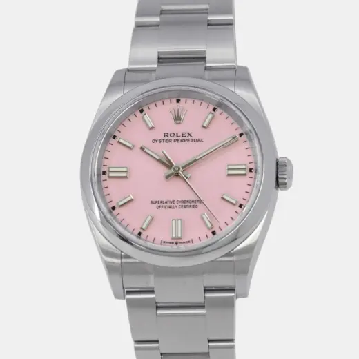 Rolex Oyster Perpetual 36 126000 with Candy Pink Dial in Oystersteel