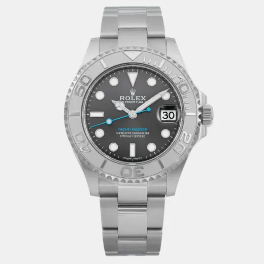 Rolex Yacht-Master 37 268622 in Rolesium with Slate Dial