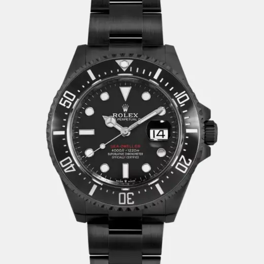 Rolex Sea-Dweller Black | 126600 | ‘Red Text’ — Saturation Diving Watch