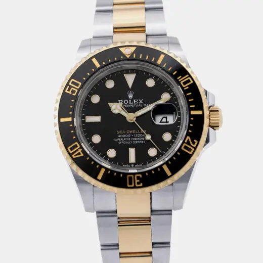 Rolex Sea-Dweller 126603 | Black Dial Yellow Gold Steel 43mm