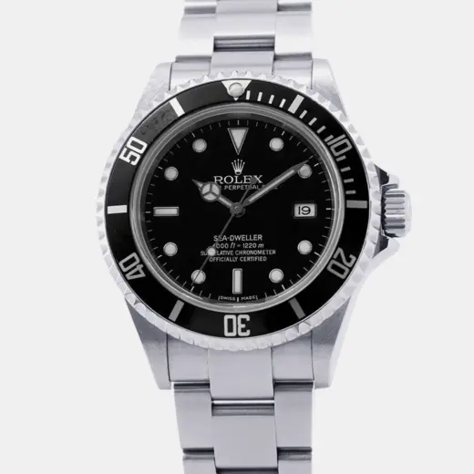 Rolex Sea-Dweller 16600 | Black Dial Saturation Dive Watch