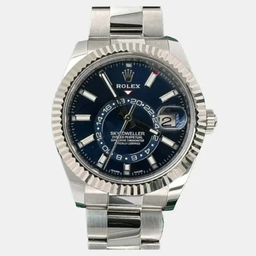 Rolex Sky-Dweller 326934 Annual Calendar, Blue Dial, Dual Time Zone