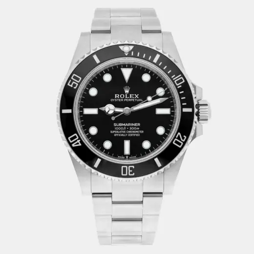 Rolex Submariner Ref. 124060 41mm Stainless Steel Black Dial Box & Papers