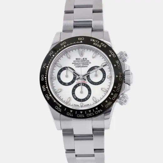 Rolex Cosmograph Daytona 116500LN White Dial Stainless Steel 40mm