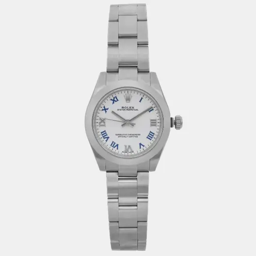 Rolex Oyster Perpetual 31 177200 White Dial in Oystersteel