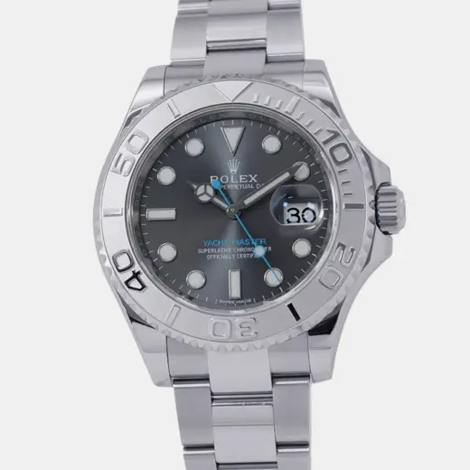 Rolex Yacht-Master 40 116622 in Rolesium with Grey Dial
