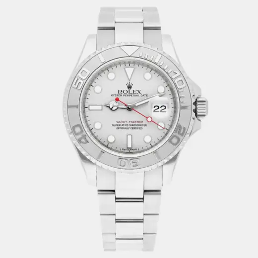 Rolex Yacht-Master 40 16622 Rolesium, Platinum Bezel, Silver Dial