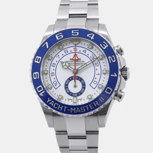 Rolex Yacht-Master II 116680 Regatta Chronograph White Dial