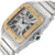 Cartier Silver 18K Yellow Gold And Stainless Steel Santos 100 W200728G Men’s Wristwatch 38 MM