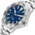 Omega Blue Stainless Steel Seamaster Wave 2265.80.00 Men’s Wristwatch 41 MM