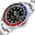 ساعة يد رجالية رولكس جي إم تي ماستر II بيبسي 16710 ستانلس ستيل سوداء 40 مم