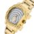 Aigner White Mother of Pearl Gold Plated Stainless Steel Diamonds Genua Due A31600 Women’s Wristwatch 31 mm